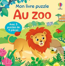 Mon livre puzzle : Au zoo
