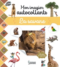 Mon imagier autocollants : La Savane