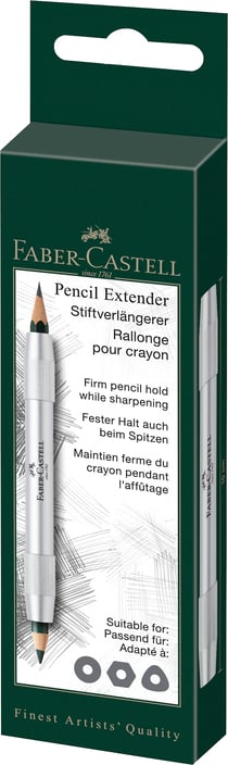 Rallonge pour crayons beaux-arts aluminium - Faber Castell