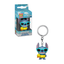 Porte-Clés Funko Pop - Lilo et Stitch - Stitch avec bouet