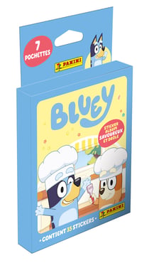 Blister 7 pochettes Bluey - Panini