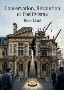Conservation, Révolution et Positivisme : Une analyse positiviste de l'ordre social face aux bouleversements révolutionnaires, explorant la sociologie, la libre pensée et l'émancipation théologique