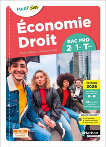 Économie-Droit - 2de/1re/Terminale - Bac Pro (édition 2026)
