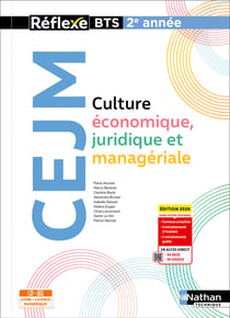 Réflexe BTS : Culture économique, juridique et managériale - BTS 2e année (édition 2026)