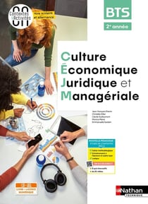 Culture Économique, Juridique et Managériale - BTS 2e année (édition 2026)
