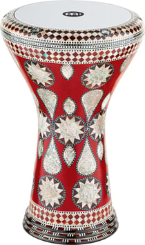 Meinl AEED2 Artisan Mosaic White Pearl - Doumbek, peau synthétique - 22 x 42,5 cm 