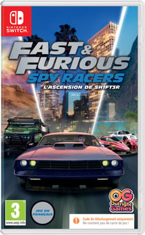 Fast and the Furious Spy Racers CIB SW