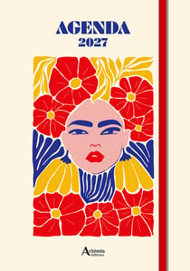 Agenda portrait fleuri 2027