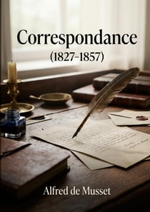 Correspondance (1827-1857) : Une correspondance intime d'Alfred de Musset, dévoilant ses passions à travers ses lettres à Paul Foucher, George Sand et Mme Jaubert, de 1827 à 1857.