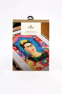 kit point de croix - DMC - Le Cadre de Frida Kahlo