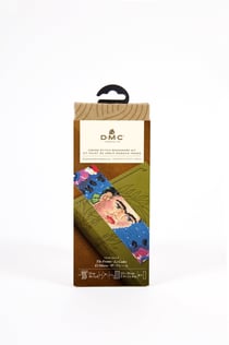 kit point de croix - DMC -  marque pages - Le Cadre de Frida Kahlo