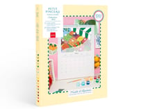 Calendrier à peindre édition 2027 La Petite Épicerie - Petit Pinceau : fruits et Légumes