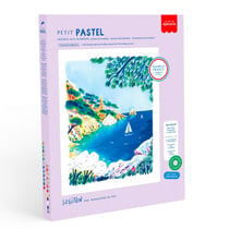 Pastel aux numéros La Petite Épicerie - Petit Pastel : vue mer Maguelone