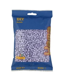 Lot de 3000 perles à repasser MIDI lavande claire - Hama