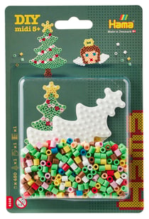 Kit perles à repasser MIDI sapin/ange - Hama