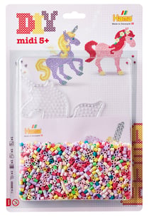 Kit perles à repasser MIDI grand modèle chevaux magiques - Hama
