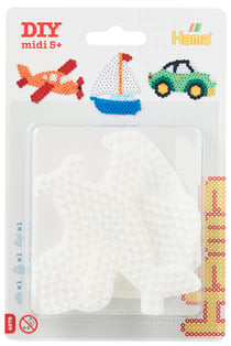 Kit perles à repasser petit modèle voiture, bateau, avion - Hama