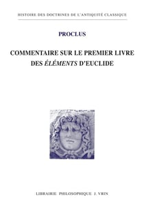 Commentaire au premier livre des Éléments d'Euclide
