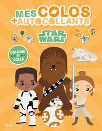 Mes colos + autocollants : STAR WARS - Mes colos + autocollants - Mandalorian - Disney