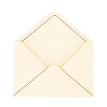 Set de 3 mini enveloppes en bois à suspendre  - Artemio - Santa Baby
