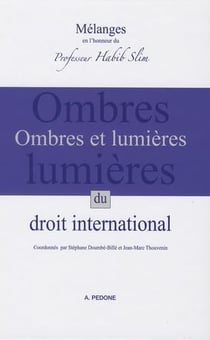 Melanges en l'honneur du professeur habib slim