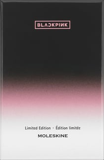 Carnet Moleskine - BLACKPINK - 13,6 x 8,8 cm - Pages lignées