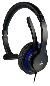 Micro-casque mono pour PS4 BigBen - Communicator - Noir et Bleu