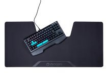 Bundle gaming Nacon - Clavier optique + tapis - Noir