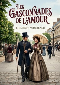 Les Gasconnades de l'amour : Des scènes de la vie parisienne dépeintes avec esprit et finesse par Philibert Audebrand, offrant un regard amusé sur les moeurs amoureuses de son époque.