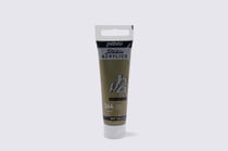 Tube 30 ml de peinture acrylique Pébéo - Studio Acrylics - Fine - bronze