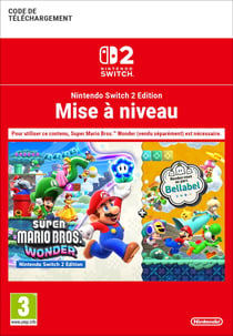Mise à niveau Super Mario Bros Wonder Switch 2 Nintendo - Rendez-vous au parc Bellabel