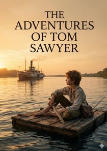The Adventures of Tom Sawyer : by Mark Twain
