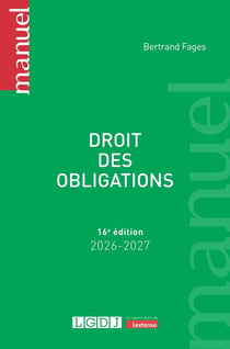Droit des obligations (édition 2026/2027)