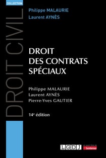 Droit des contrats spéciaux (14e édition)