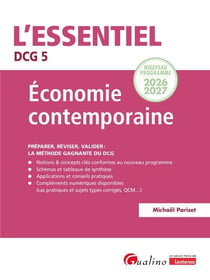 DCG 5 : Economie contemporaine (édition 2026/2027)