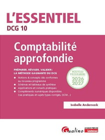 DCG 10 : Comptabilité approfondie (édition 2026/2027)