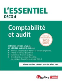 DSCG 4 : Comptabilité et audit - Nouveau programme 2026-2027 - Préparer, réviser, valider : la méthode gagnante du DSCG