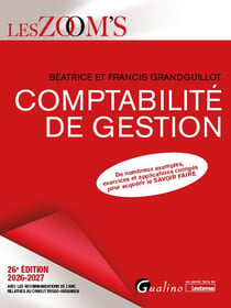 Comptabilité de gestion (édition 2026/2027)