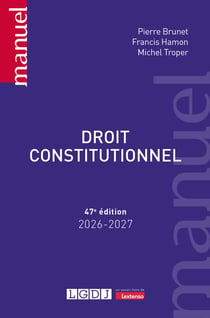 Droit constitutionnel (édition 2026/2027)