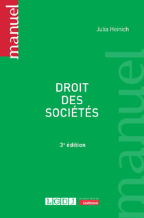 Droit des sociétés (3e édition)