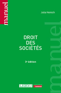 Droit des sociétés (3e édition)