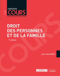 Droit des personnes et de la famille (7e édition)