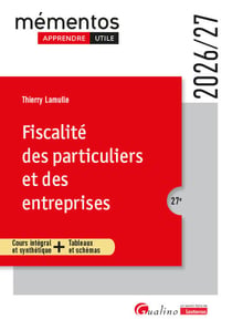 Fiscalité des particuliers et des entreprises : Cours intégral et synthétique + Tableaux et schémas