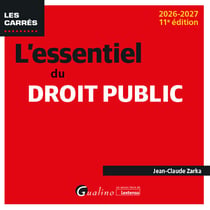 L'essentiel du droit public (édition 2026/2027)