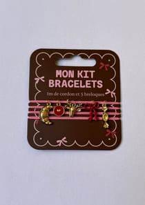 Kit bracelet gourmand gâteau - Collection Noël 2026