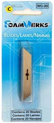 Lot de 20 Lames de rechange pour WC6001 et WC6010