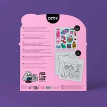 Carnet de coloriage Omy - Beauty shop