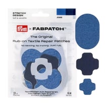 Lot de 3 patchs de réparation Rub on Patch Fabpatch Prym - Strect jeans