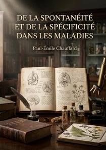 De la spontanéité et de la spécificité dans les maladies : Une exploration des concepts de spontanéité et de spécificité dans le domaine complexe des maladies, par Paul Émile Chauffard