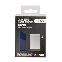 Lot de 100 protège-cartes Konix - Dark blue matte